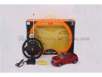 遥控车玩具 1:24LP700警车 遥控车 带电池充电器