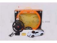 遥控车玩具 1:24四通保时捷跑车 遥控车 带电池充电器