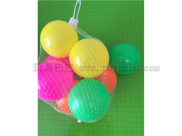 6CM海洋球 无孔球 彩色球 帐篷玩具球 游乐场彩色球 多规格_TY-SL-042