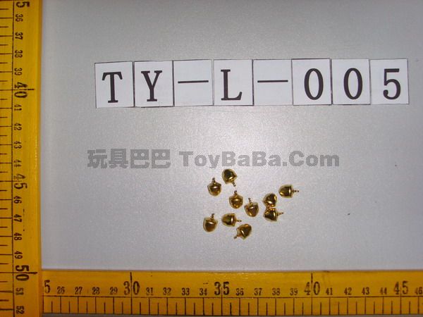 8#镀金银芝麻铃_TY-L-005