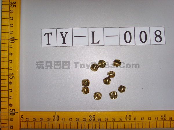 10#镀金银芝麻铃_TY-L-008