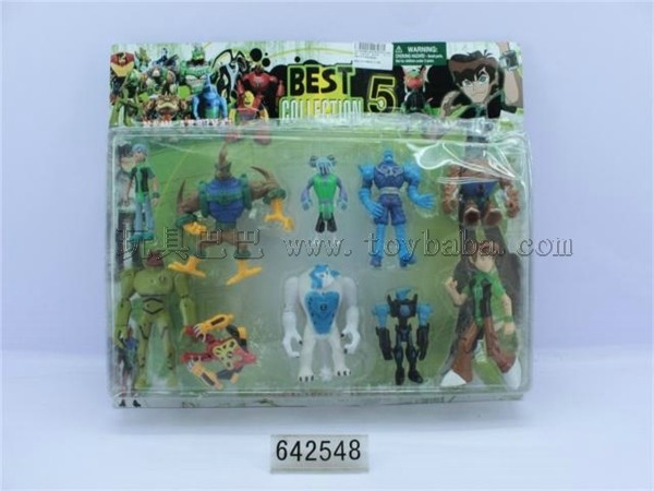 10pcs3-6寸BEN10公仔/5款