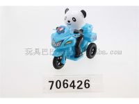 拉线熊猫摩托车/3色混装