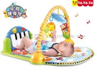 婴儿脚踏钢琴之早教健身架游戏毯