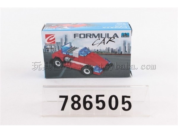 积木35pcs-F2方程式赛车