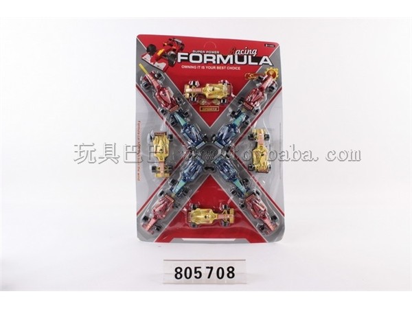 F1回力赛车(3色混装)