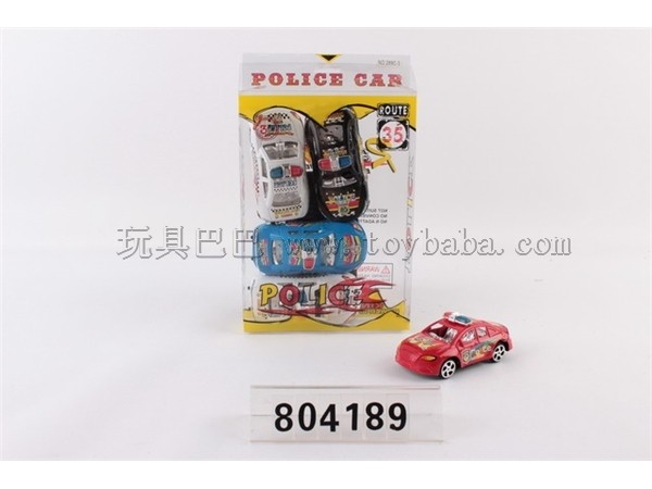 回力警车(6pcs)