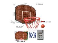 街头墙壁挂式篮球板