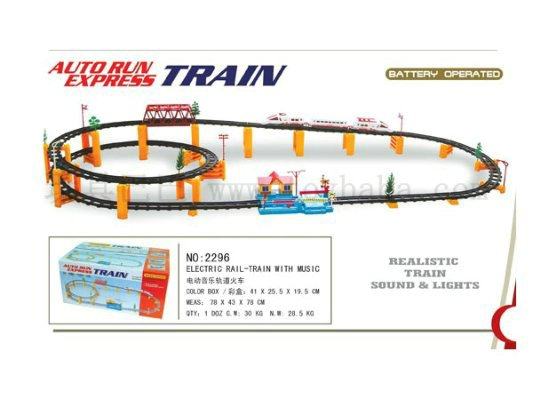 电动音乐轨道火车