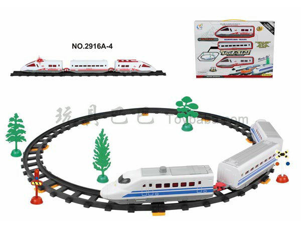 电动轨道火车(31PCS,带灯)