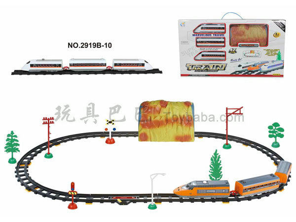 电动轨道火车配山洞(47PCS)