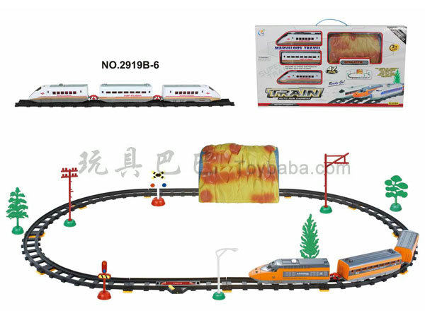 电动轨道火车配山洞(47PCS)