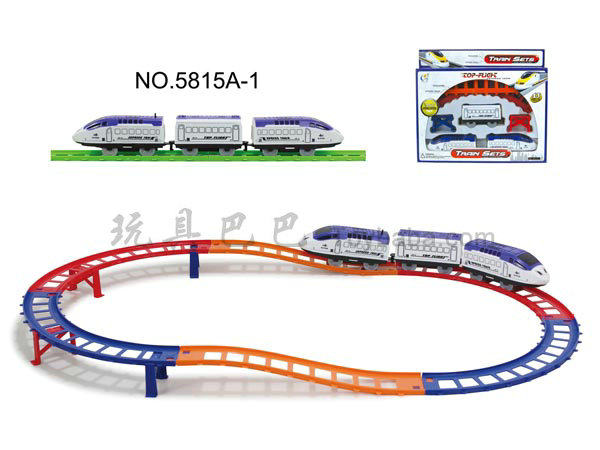 电动立体轨道火车(13PCS)