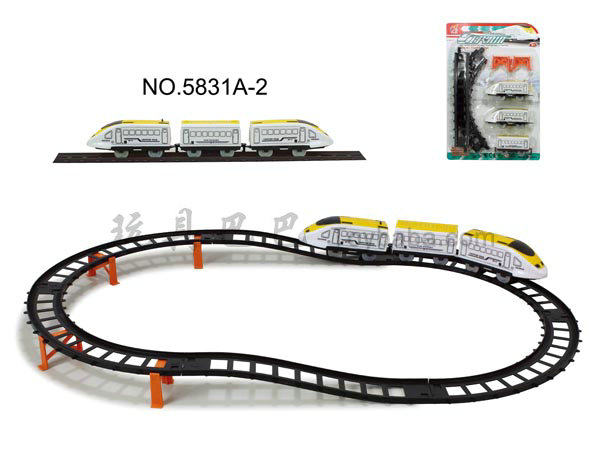 电动立体轨道火车(13PCS)