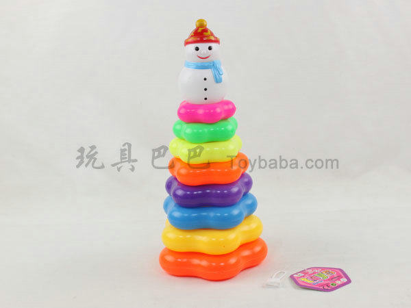 梅花中套圈（雪人）