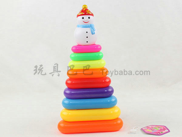 三角形大套圈（雪人）