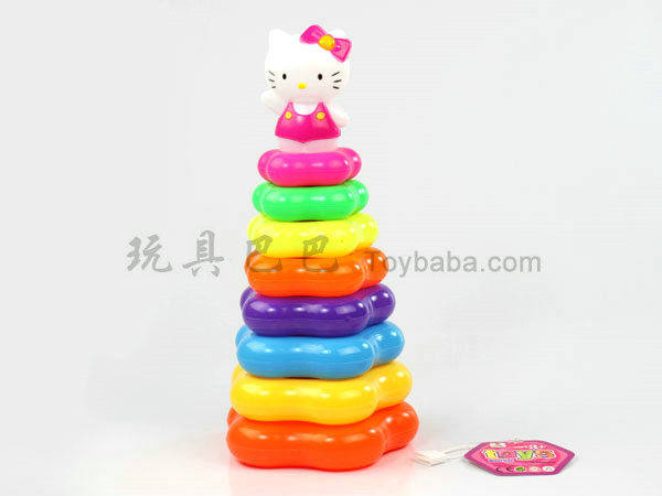 梅花形中套圈(HELLO KITTY)