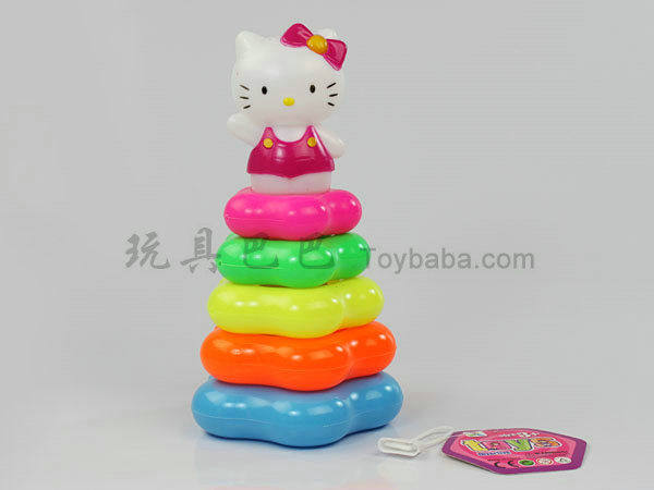 梅花形小套圈(HELLO KITTY)