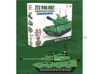 1:27 中国99A式坦克益智拼装积木玩具