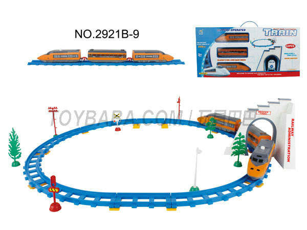 电动轨道火车配隧道(43PCS)