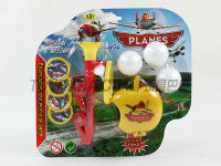 吹球玩具带声音配苹果发射器（飞机总动员图案）