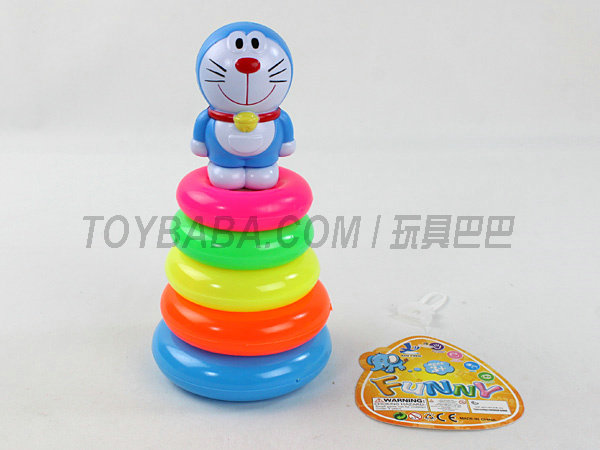 5层小圆形套圈（叮当猫）