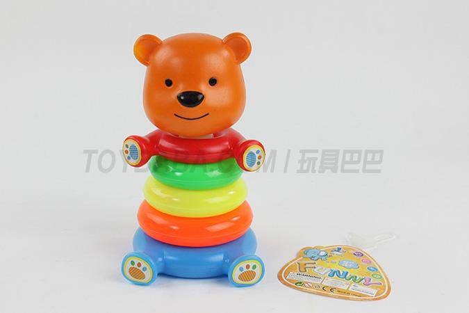 卡通棕熊套圈