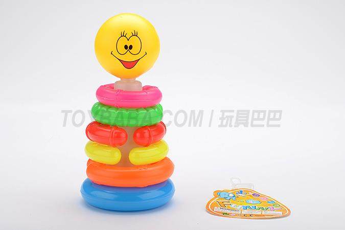 6层缺口圈套圈笑脸