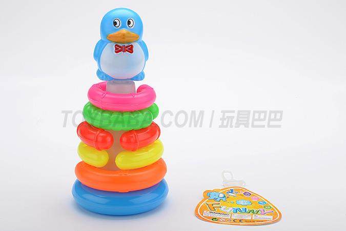 6层缺口圈套圈企鹅