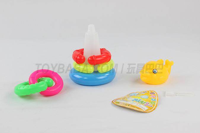 5层缺口圈套圈海豚