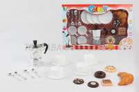 仿真咖啡具玩具套装  儿童咖啡机蛋糕点心餐具过家家玩具
