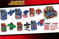超级英雄机甲版人仔 6款混装（每展12小盒）