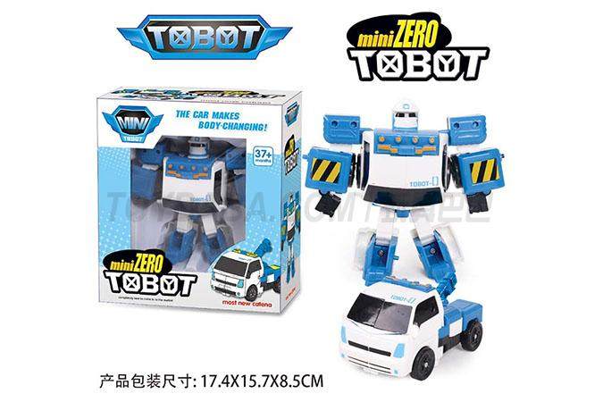 托宝兄弟变形金刚TOBOT 变形机器人汽车模型(英文)