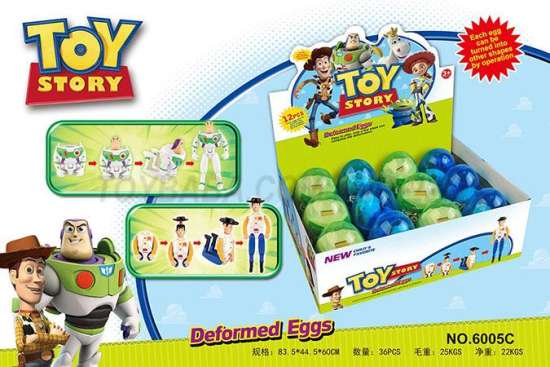 儿童变形玩具 玩具总动员变形蛋
