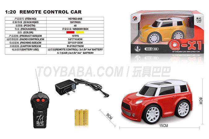二通1：20Q版迷你仿真车（包电）