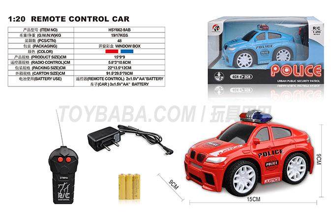 二通1：20Q版宝马X6警车（包电）