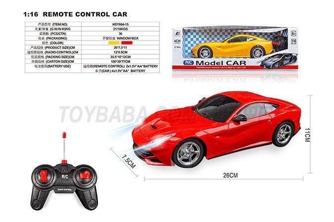 四通1：16法拉利F12展示盒