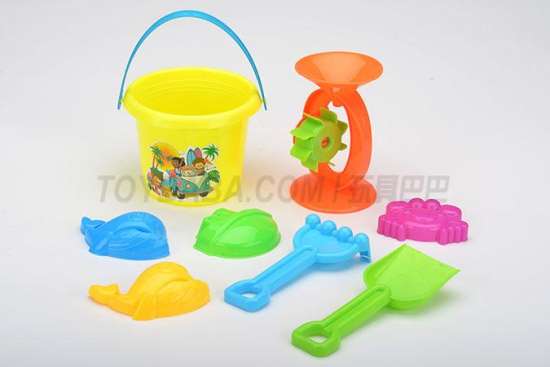 儿童益智玩具戏水沙滩玩具 迷你中号沙滩组合