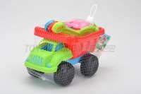 儿童益智玩具戏水沙滩玩具 沙滩工程车组合