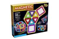 纯磁力经典 30pcs基础补充组合 磁力片积木玩具