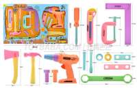 儿童过家家玩具系列 仿真工具 彩盒 工具