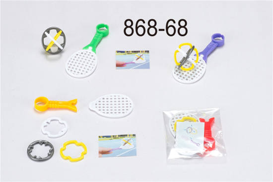DIY拼装网球拍 自装小玩具 赠品