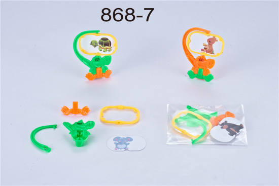 鳄鱼相框 自装小玩具 赠品