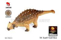 动物模型仿真玩具 甲龙 22寸搪胶仿真恐龙带IC叫声 包电
