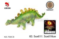 22寸搪胶仿真恐龙带IC叫声（包电）动物恐龙玩具（剑龙）