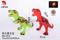 动物模型仿真玩具 30寸霸王龙IC叫声两色混装 包电