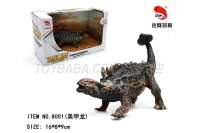 动物模型仿真玩具 美甲龙  软胶恐龙玩具