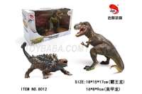 动物模型仿真玩具 2只装3款混装  软胶恐龙玩具