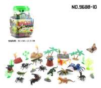 昆虫 方桶装玩具