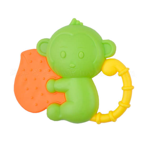 猴子可水煮婴儿摇铃玩具
